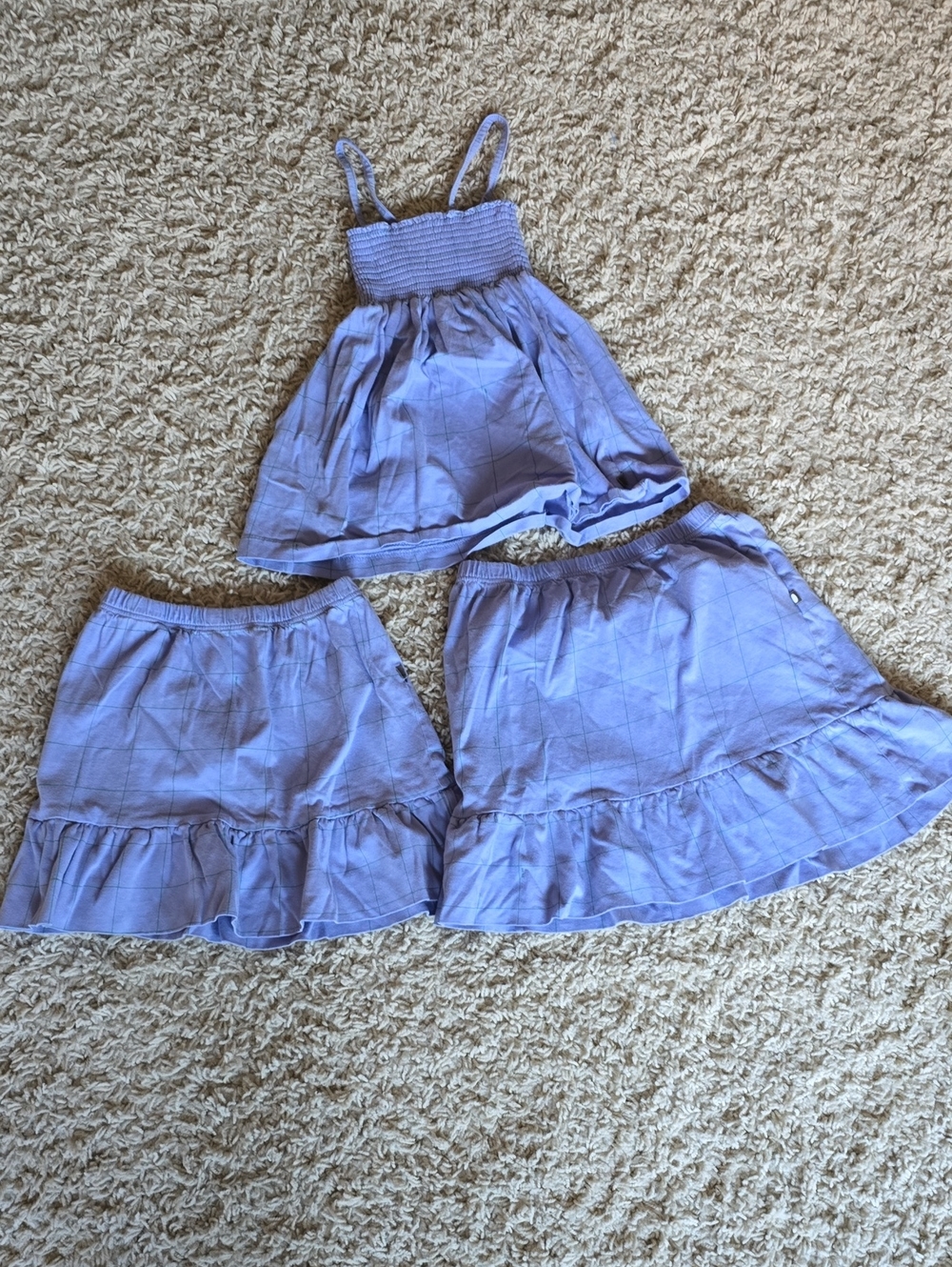 OEUF Girls Short Skirts And Top Bundle.